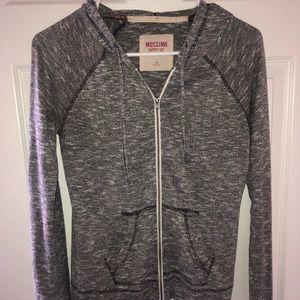 A lightweight gray jacket